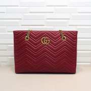 Gucci GG Marmont matelassé medium tote Red 524578 - 1