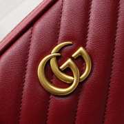 Gucci GG Marmont mini shoulder bag Red 550155 - 2