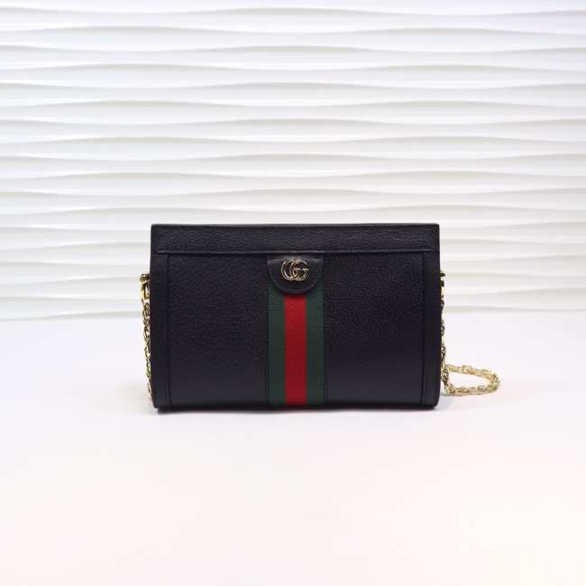 GUCCI Ophidia small shoulder bag Black 503877 - 1