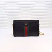 GUCCI Ophidia small shoulder bag Black 503877 - 1