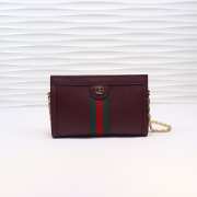 GUCCI Ophidia small shoulder bag Red 503877 - 1