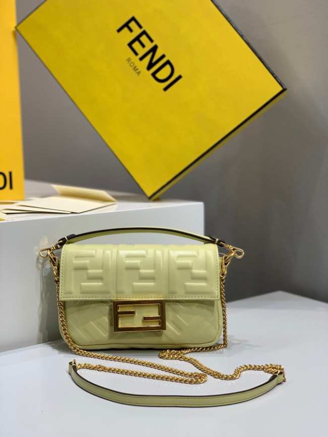 Fendi Mini Baguette Yellow 18cm - 1