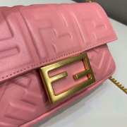 Fendi Mini Baguette Pink 18cm - 5