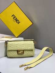 Fendi Medium Baguette Yellow 26cm - 1