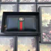 Gucci Ophidia GG zip around wallet 523154 Black - 1