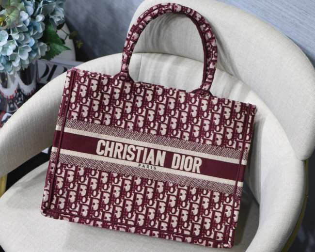 Dior Canvas Book Tote OBLIQUE Bag 36.5cm - 1