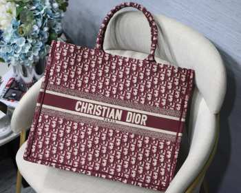 Dior Canvas Book Tote OBLIQUE Bag 41.5cm