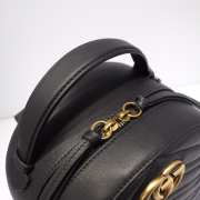 GUCCI GG Marmont quilted leather backpack 476671 Black - 4