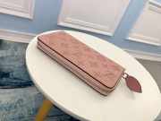 LV Zippy Wallet M58429 Mahina Leather Pink - 4