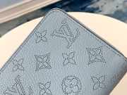 LV Zippy Wallet M58429 Mahina Leather Blue - 6