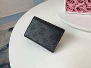 Louis Vuitton Mashona Leather ANAÉ COIN PURSE Black - 2