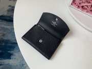 Louis Vuitton Mashona Leather ANAÉ COIN PURSE Black - 5