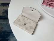 Louis Vuitton Mashona Leather ANAÉ COIN PURSE White - 3