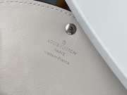 Louis Vuitton Mashona Leather ANAÉ COIN PURSE White - 6