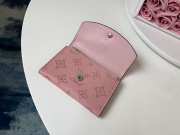 Louis Vuitton Mashona Leather ANAÉ COIN PURSE Pink - 5