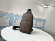 LV Monogram Damier Graphite Canvas Mens Shoulder Bag M41718 - 1