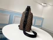 LV Monogram Damier Graphite Canvas Mens Shoulder Bag M41718 - 5