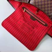 Louis Vuitton Neverfull Damier Ebene GM N41357 Red - 6