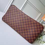 Louis Vuitton Neverfull Damier Ebene GM N41357 Red - 5