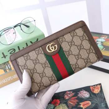 Gucci Ophidia GG Zip Around Wallet 523154