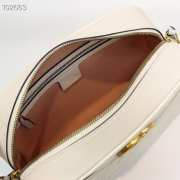 Gucci Marmont Medium Shoulder Bag White 443499 Bagsaa - 6