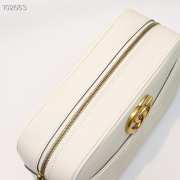 Gucci Marmont Medium Shoulder Bag White 443499 Bagsaa - 2