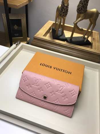 LV Monogram Empreinte Leather Emilie Wallet M62369