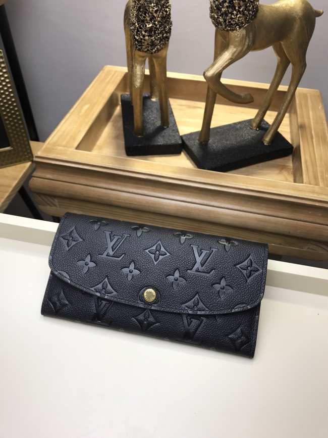 LV Monogram Empreinte Leather Emilie Wallet - 1