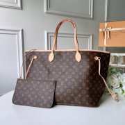 Louis Vuitton Neverfull GM M40995 Monogram with apricot - 1