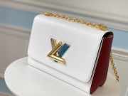 Louis Vuitton Twist MM M53597 White - 1