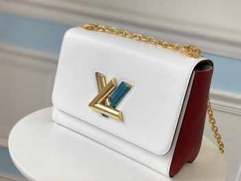 Louis Vuitton Twist MM M53597 White