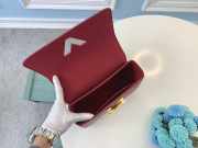 Louis Vuitton Twist MM M53597 Wine Red - 4