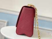 Louis Vuitton Twist MM M53597 Wine Red - 5