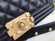 Chanel Leboy Caviar 25cm Black - 5