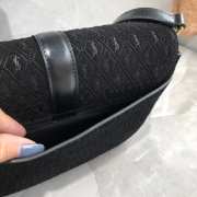 YSL MONOGRAM ALL OVER 568604 Black - 3