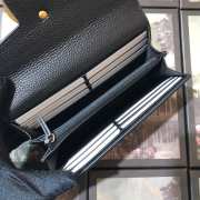 GG Marmont continental wallet 400586 Black - 4