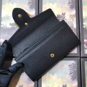 GG Marmont continental wallet 400586 Black - 5