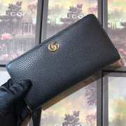 Gucci Leather zip around wallet Black - 1