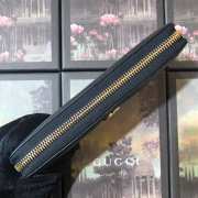 Gucci Leather zip around wallet Black - 5