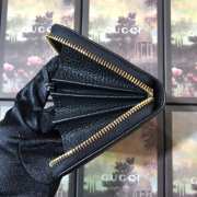 Gucci Leather zip around wallet Black - 4