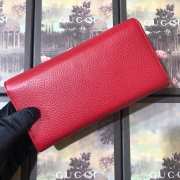 GG Marmont leather continental wallet Red - 3