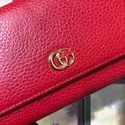 GG Marmont leather continental wallet Red - 5