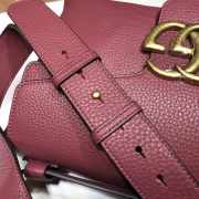 Gucci GG Marmont Leather Shoulder Bag 401173 Rose Red - 4