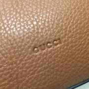 Gucci GG Marmont Leather Shoulder Bag 401173 Brown - 3