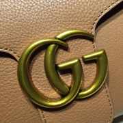 Gucci GG Marmont Leather Shoulder Bag 401173 Brown - 2