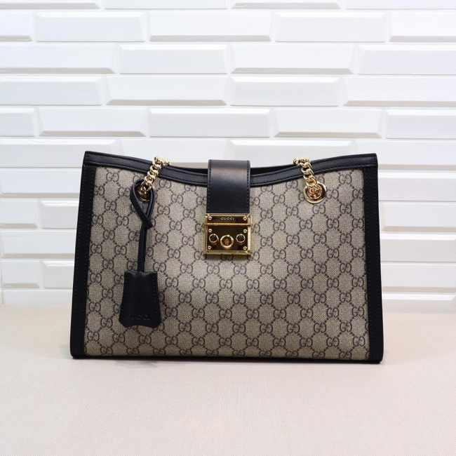 Gucci Padlock medium GG shoulder bag Black 479197 - 1