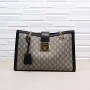 Gucci Padlock medium GG shoulder bag Black 479197 - 1