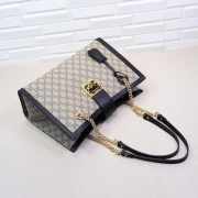 Gucci Padlock medium GG shoulder bag Black 479197 - 4