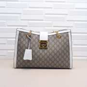 Gucci Padlock medium GG shoulder bag White 479197 - 1