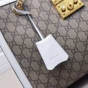 Gucci Padlock medium GG shoulder bag White 479197 - 5